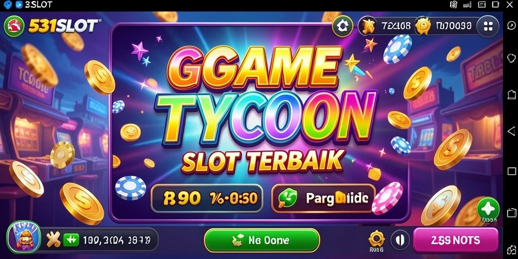 Tampilan gameplay 531SLOT yang menakjubkan dan penuh warna.