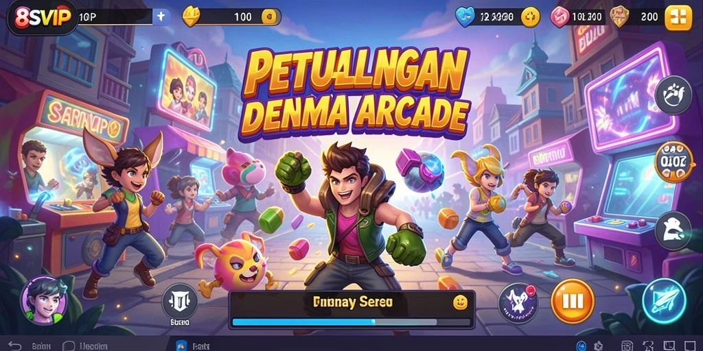 Tangkapan layar dari gameplay seru di 8SVIP.