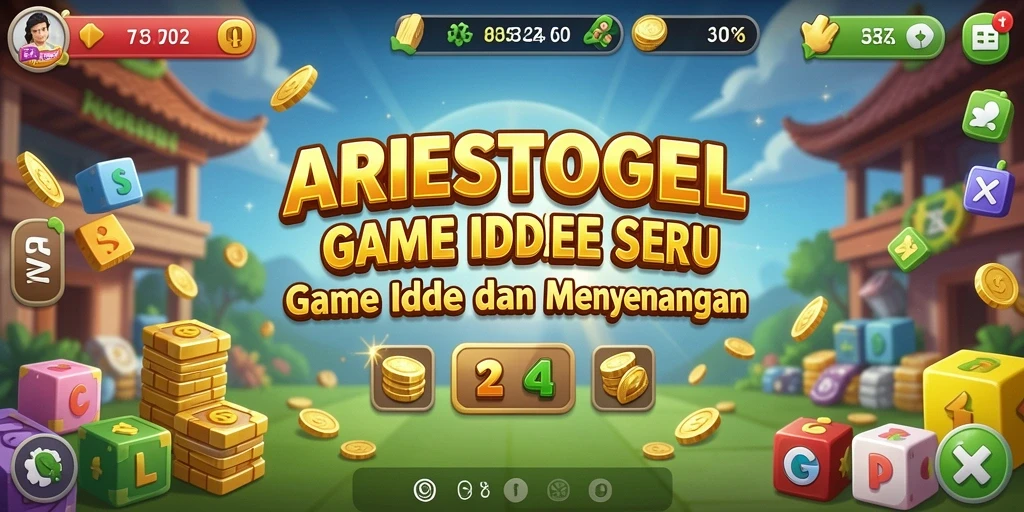 Tampilan gameplay ARIESTOGEL yang seru dan menarik dalam genre Idle.