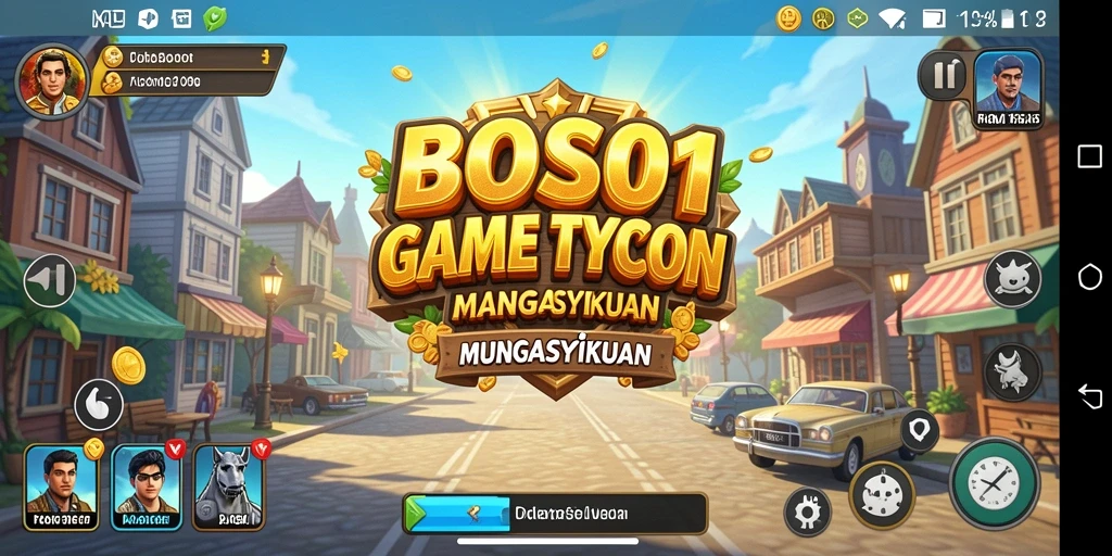Tampilan gameplay BOS01 yang seru dan menantang.