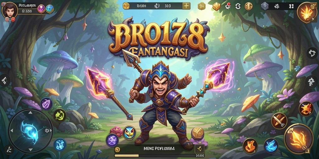 Gameplay epik dengan karakter dan pertempuran mendebarkan di BRO178.