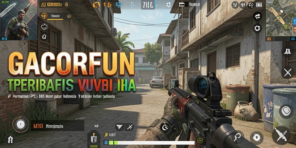 Gameplay GACORFUN yang intens dan mendebarkan.