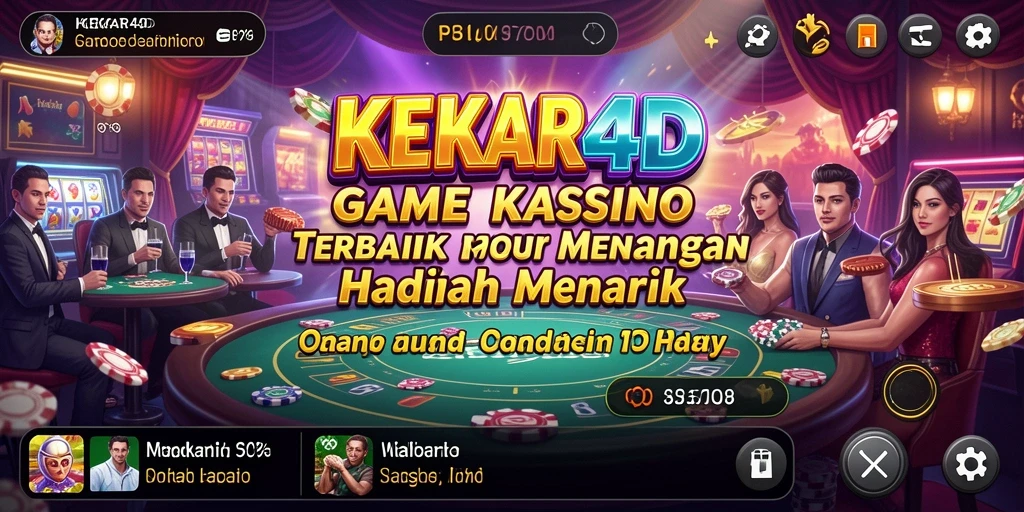Tampilan menarik dan gameplay seru dari KEKAR4D.