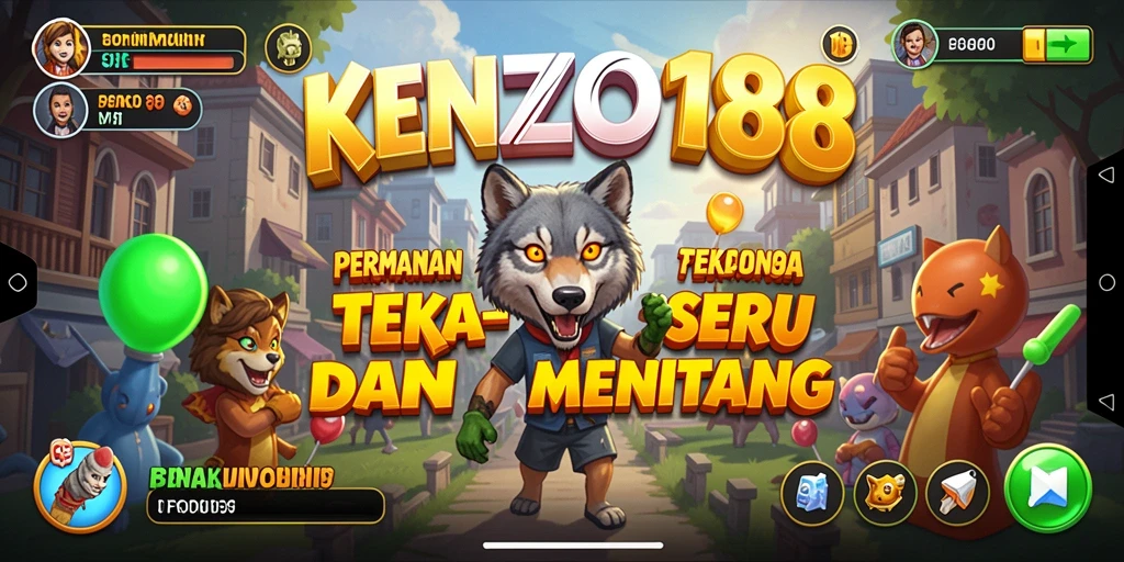 Screenshot gameplay KENZO188 menampilkan tantangan puzzle yang menarik.