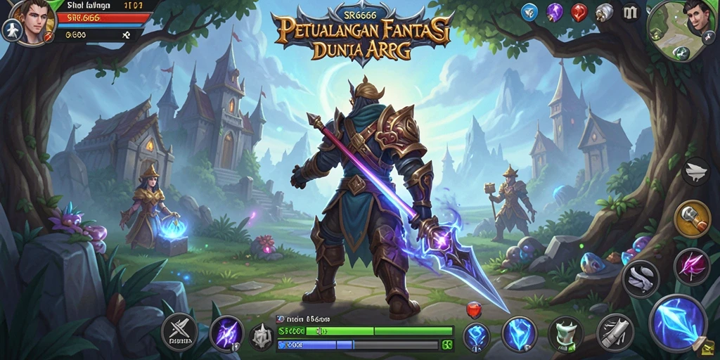 Gameplay seru dengan aksi pertarungan yang mendebarkan di SR6666.
